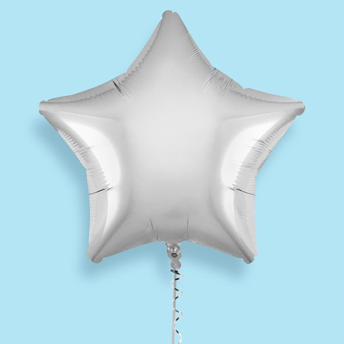 Silver Star Balloon