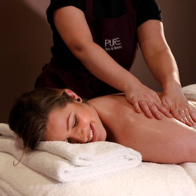 Express Pampering Experience for Two with 40 Minute Massage at PURE Spa and Beauty