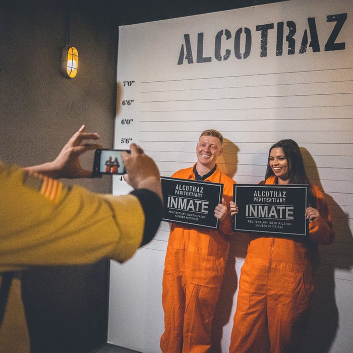 Theatrical Cocktail Experience for Two at Alcotraz Prison Cocktail Bar