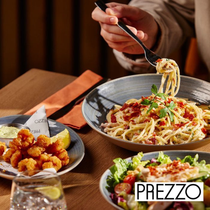 Prezzo Two Course Meal for Two