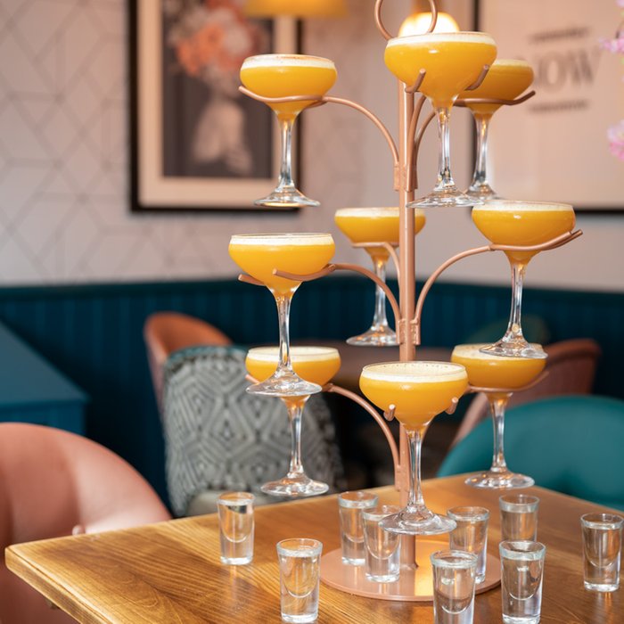 Martini Tree and Food Sharer for Two at Slug & Lettuce