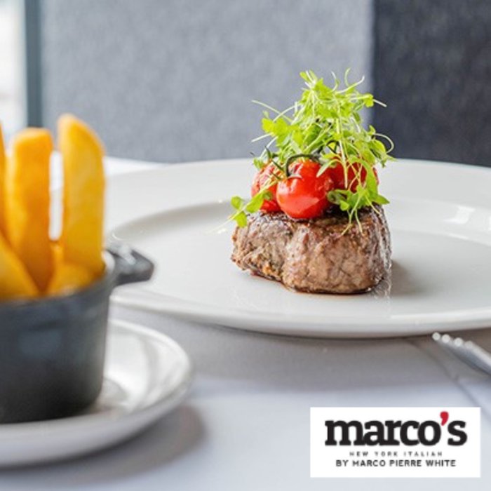 Marco Pierre White Steakhouse Two Course Meal with Prosecco for Two (Birmingham)