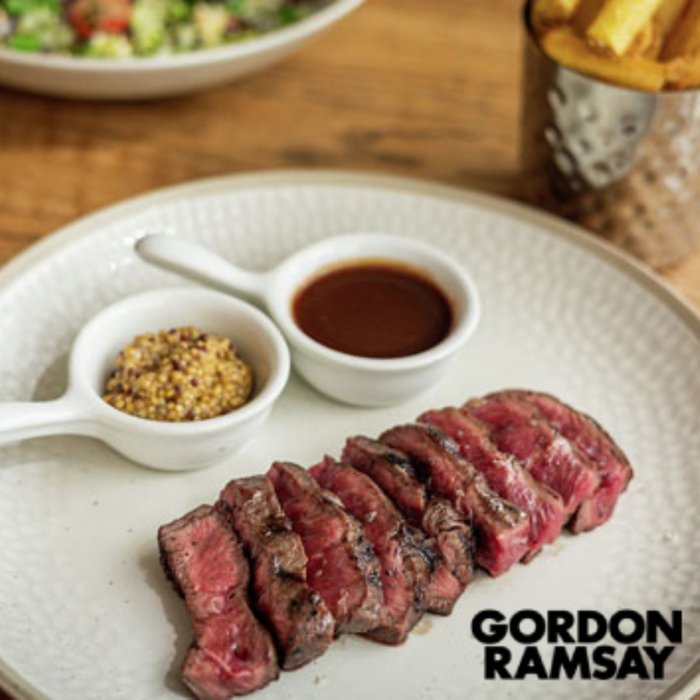 Gordon Ramsay Restaurant Three Course Meal for Two