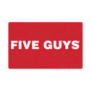 Five Guys US Gift Card