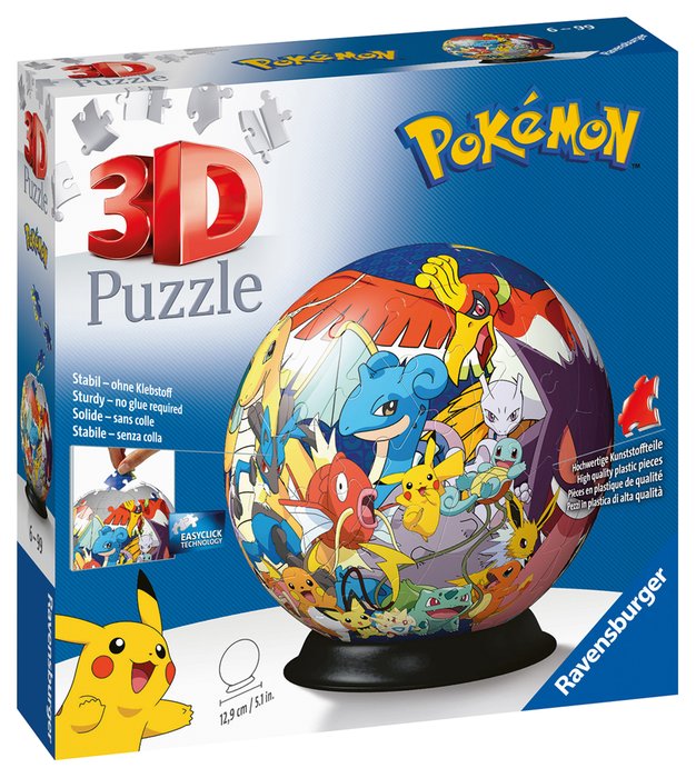 Ravensburger Pokemon 72 Piece 3D Puzzle