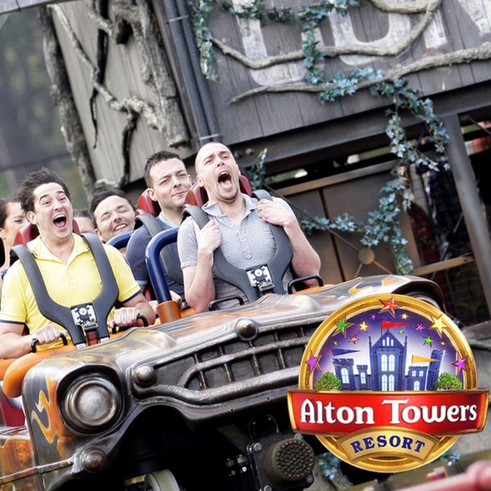 Alton Towers Resort Entry Tickets for Two