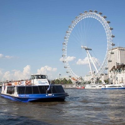 River Thames Hop On Hop Off Sightseeing Cruise Tickets for Two