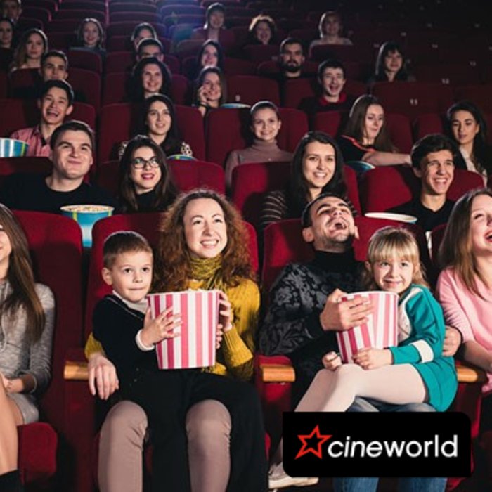 Cineworld Cinema Visit for Two Adults and Two Children