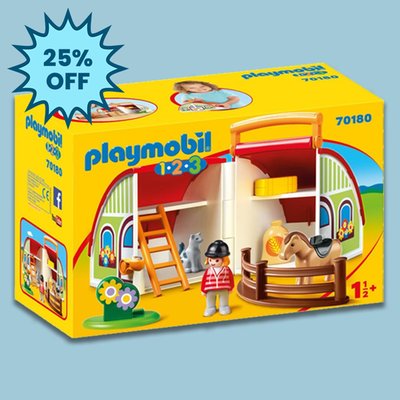Playmobil 123 My Take-Along Farm (70180)