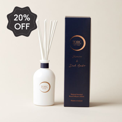 Jasmine & Dark Amber Diffuser by Torc