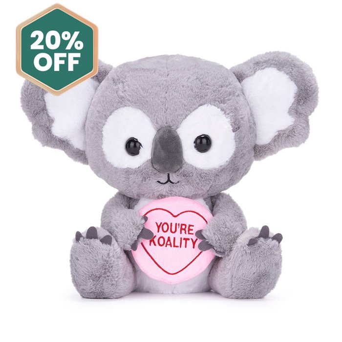 Swizzels Love Hearts 35cm You Are Koality Giant Plush