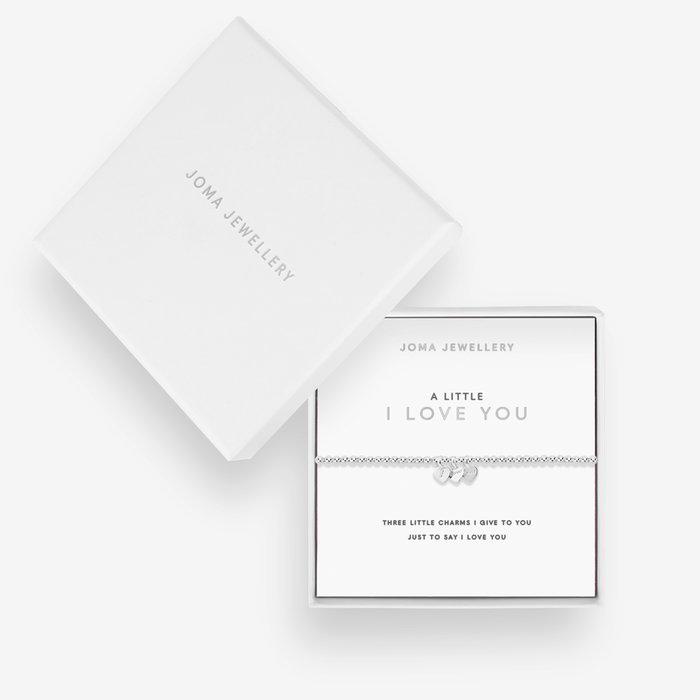 Joma Jewellery 'A Little I Love You' Bracelet With Gift Box