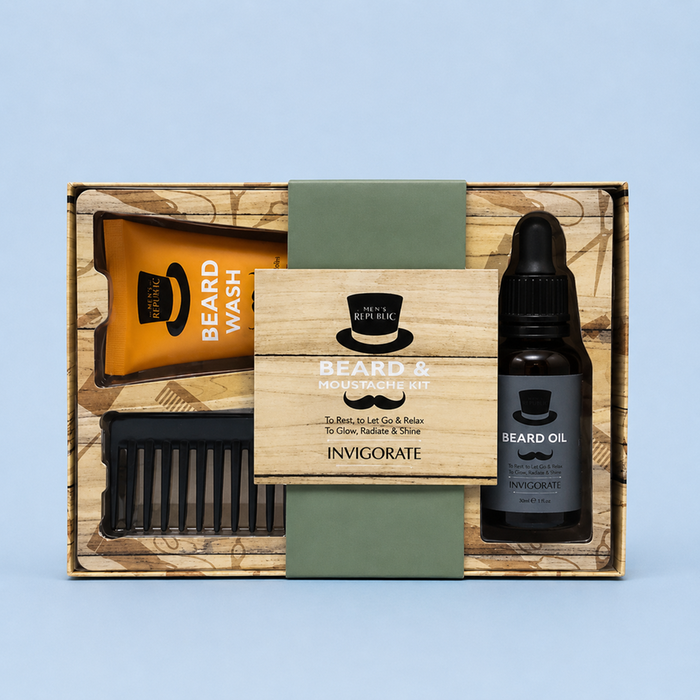 Men's Republic Beard & Moustache Care Kit