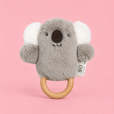 Kelly Koala Soft Rattle Toy