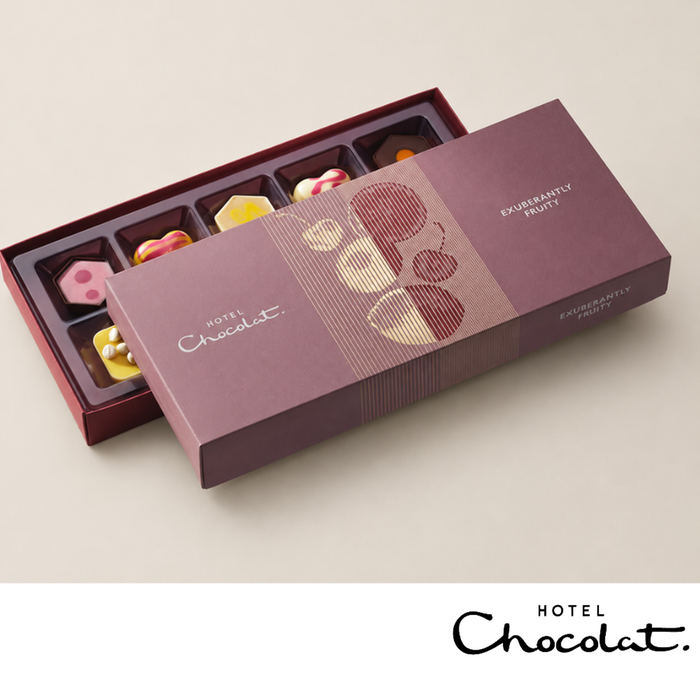 Hotel Chocolat - Exuberantly Fruity 9-Piece Chocolate Box