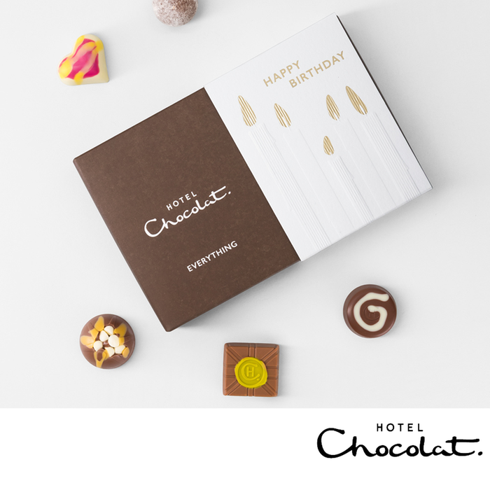 Hotel Chocolat - Everything 6-Piece Happy Birthday Chocolate Box