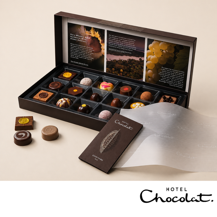 Hotel Chocolat - Everything 18-Piece Chocolate Box