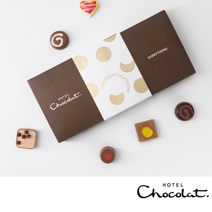 Hotel Chocolat - Everything 9-Piece Congratulations Chocolate Box