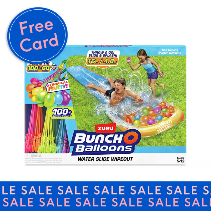 Bunch O Balloons Water Slide with 100 Water Balloons