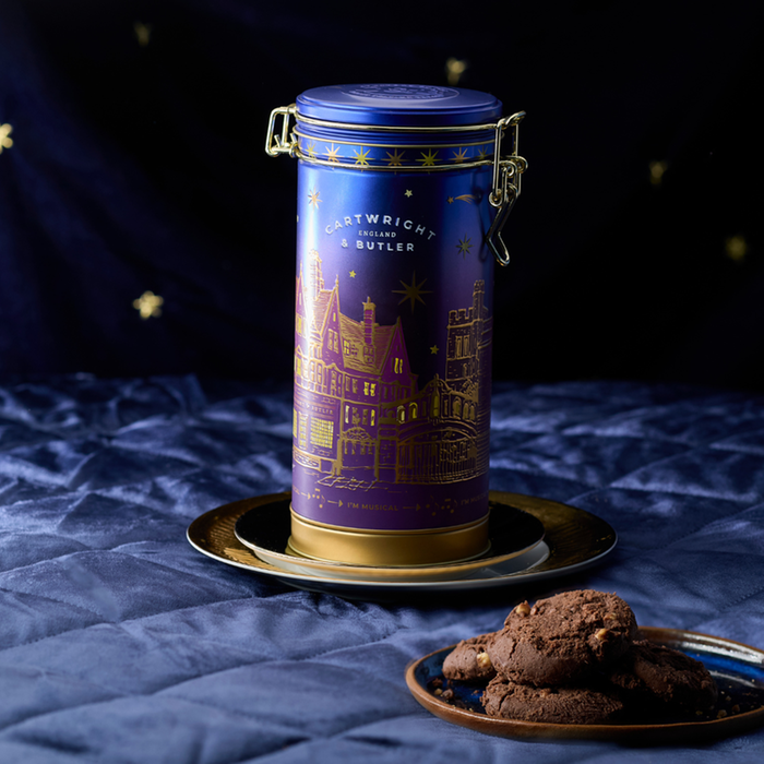 C&B Night Before Christmas -Musical Tin with Triple Chocolate Biscuits 200g