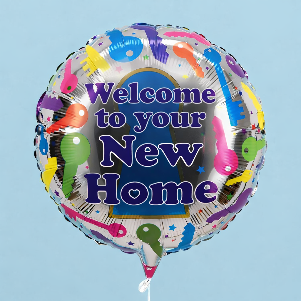 Moonpig Welcome To Your New Home Balloon