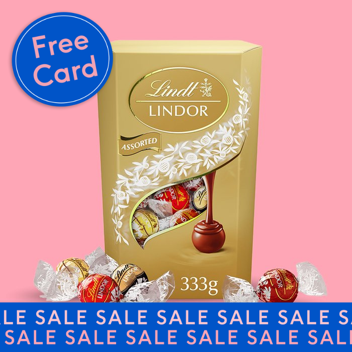 Lindt Lindor Assorted Cornet 333g