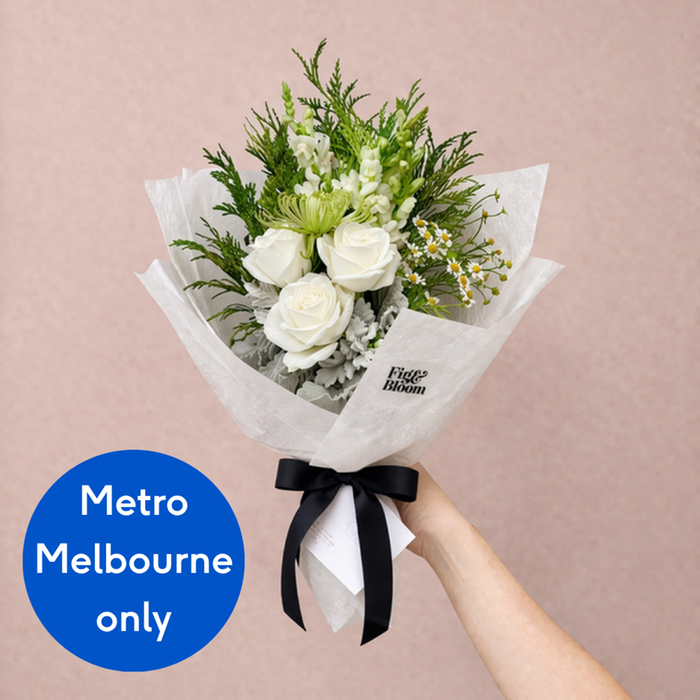 Classic White Fresh Flower Bouquet