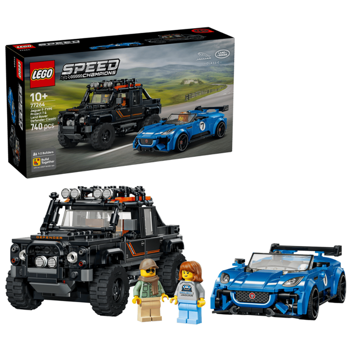 LEGO Jaguar Project 7 & Land Rover Defender