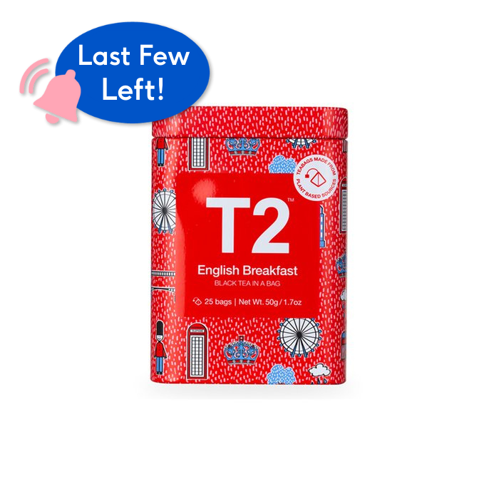 T2 English Breakfast Icon Tin