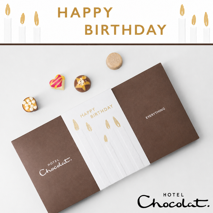 Hotel Chocolat- Happy Birthday Chocolate 29-Piece Box