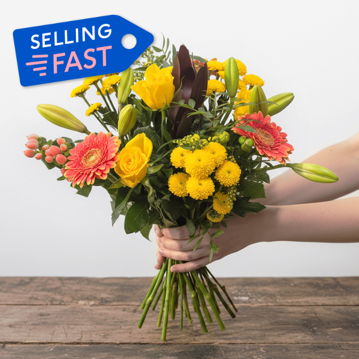 Birthday Brights Fresh Flower Bouquet