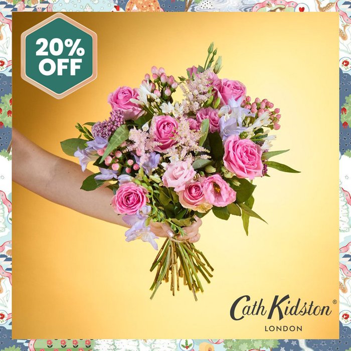 Cath Kidston Pink Rose Bouquet