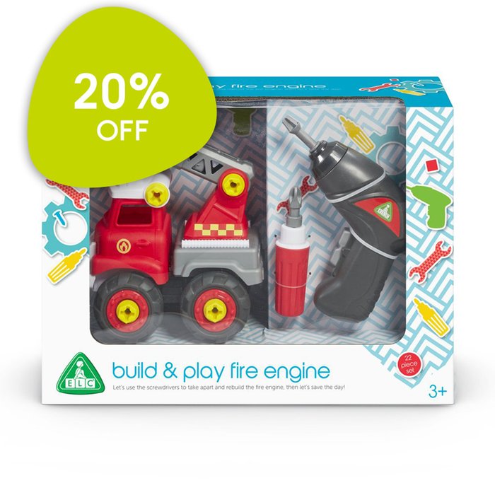 Early Learning Centre Build and Play Fire Engine