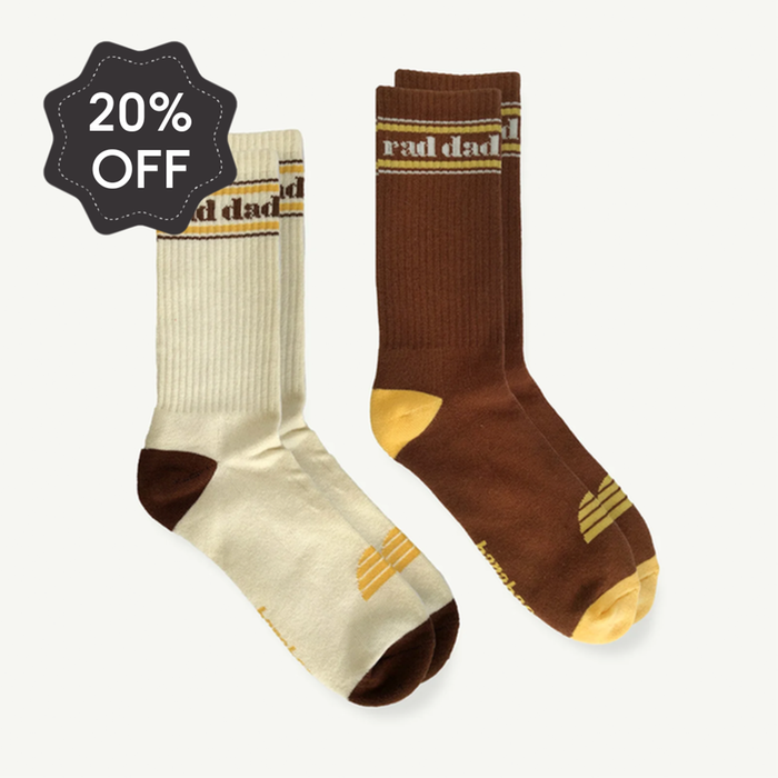 Banabae Rad Dad Crew Sock Pack
