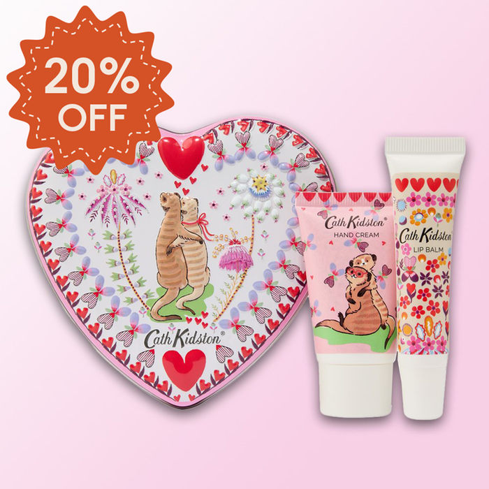 Cath Kidston Love Lip Balm & Hand Cream Gift