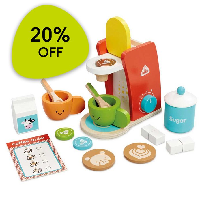 Early Learning Centre Wooden Coffee Pod Machine