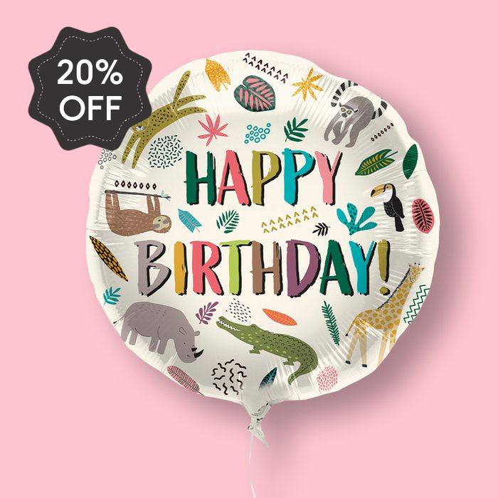 Zoo Party Balloon