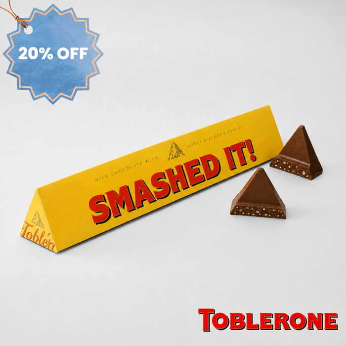 Smashed it! Toblerone 340g