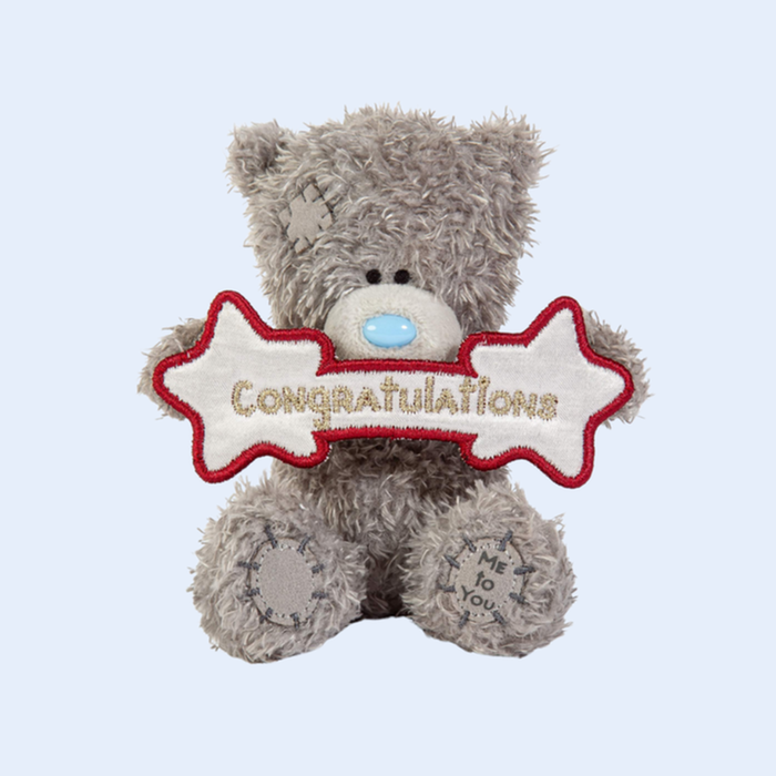 Tatty Teddy Congrats Bear 10cm