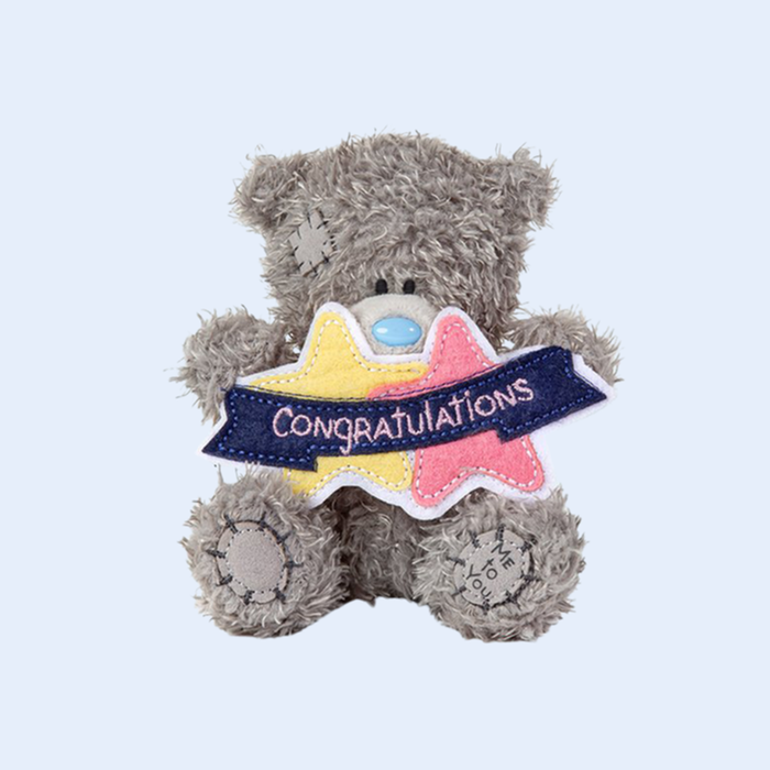 Tatty Teddy Congratulations 10cm Bear