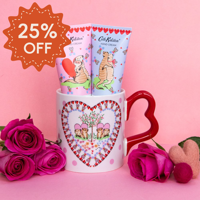 Cath Kidston Love Mug & Hand Cream Duo