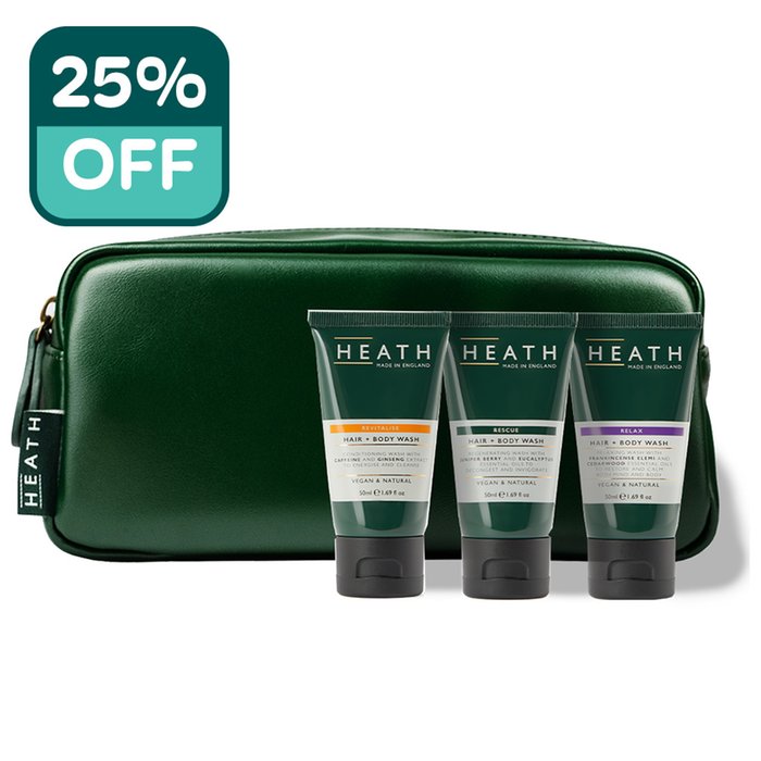 Heath The Hair & Body Wash Discovery Kit