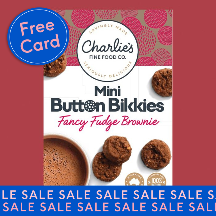 Chocolate Fudge Button Bikkies