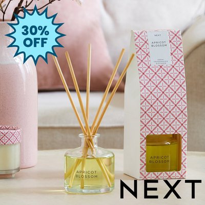 NEXT Apricot Blossom 200ml Fragranced Reed Diffuser
