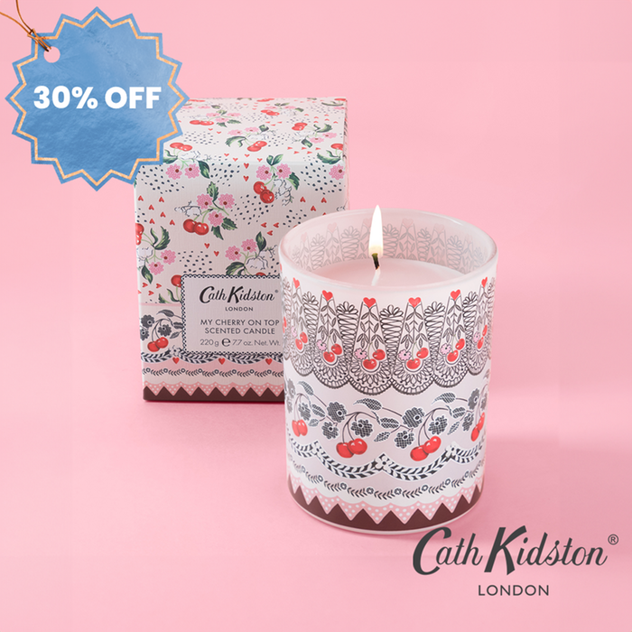 Cath Kidston Mon Cheri Boxed Glass Candle