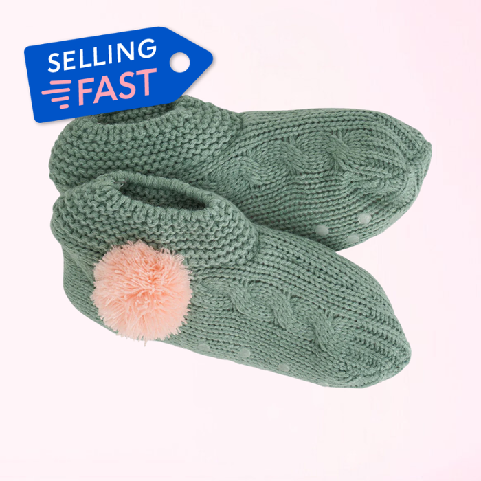 Slouchy Slipper Socks