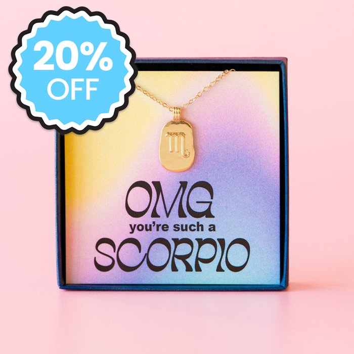 OMG Scorpio Necklace