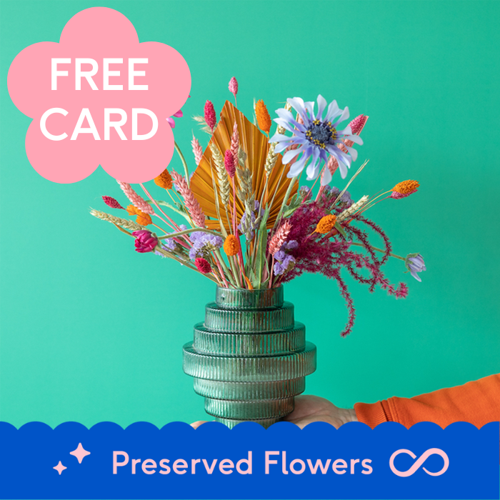 Good Vibes Letterbox Dried Flowers