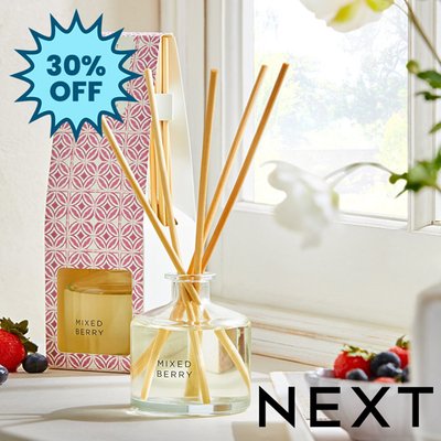 NEXT Mixed Berry 200ml Fragranced Reed Diffuser