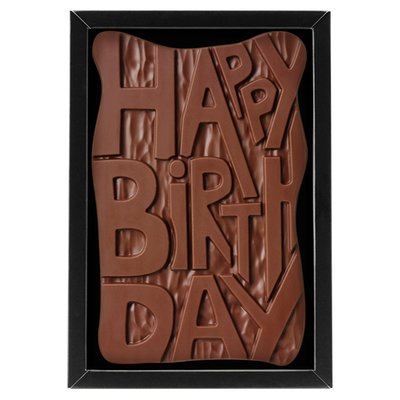 Hotel Chocolat Happy Birthday Chocolate Grand Slab 500g